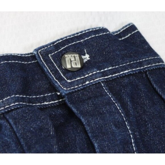 PJ Mark Denim Shirt XL 100% Cotton Mens Long Sleeve Button-Up Casual Workwear - Picture 3 of 11